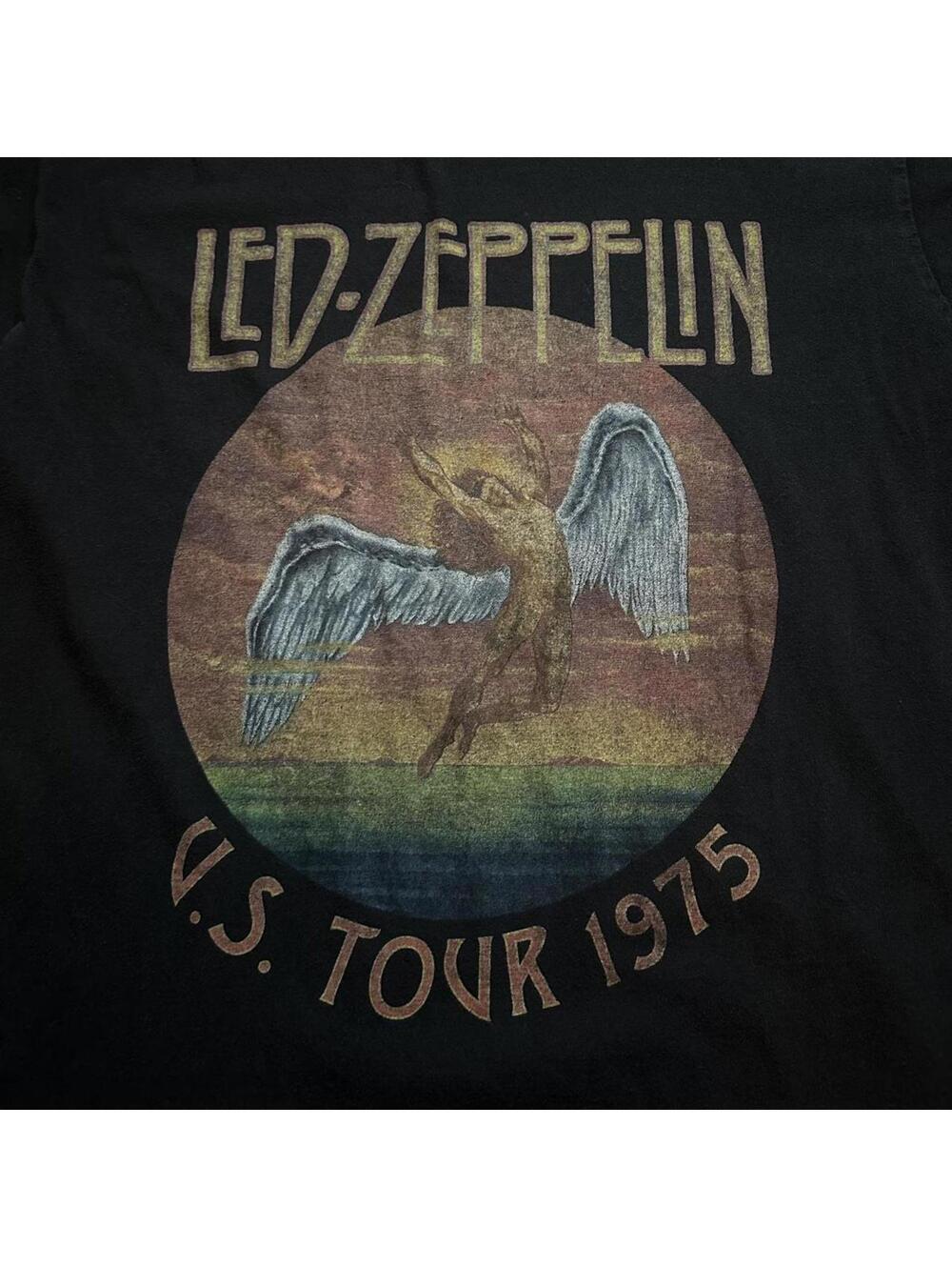 Led Zeppelin U.S. Tour 1975 T-Shirt XL - Picture 2 of 5